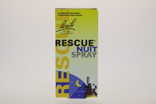 Bach Rescue remedy spray nuit 20ml PL500/56